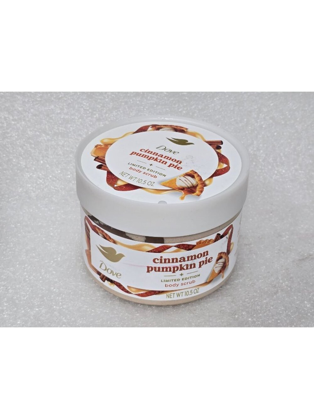 Dove Cinnamon Pumpkin Pie Body Scrub 10.5 Oz Limited Edition Holiday Treats